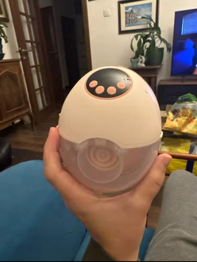 התינוק שלי מאוד רגוע בזמן השאיבה