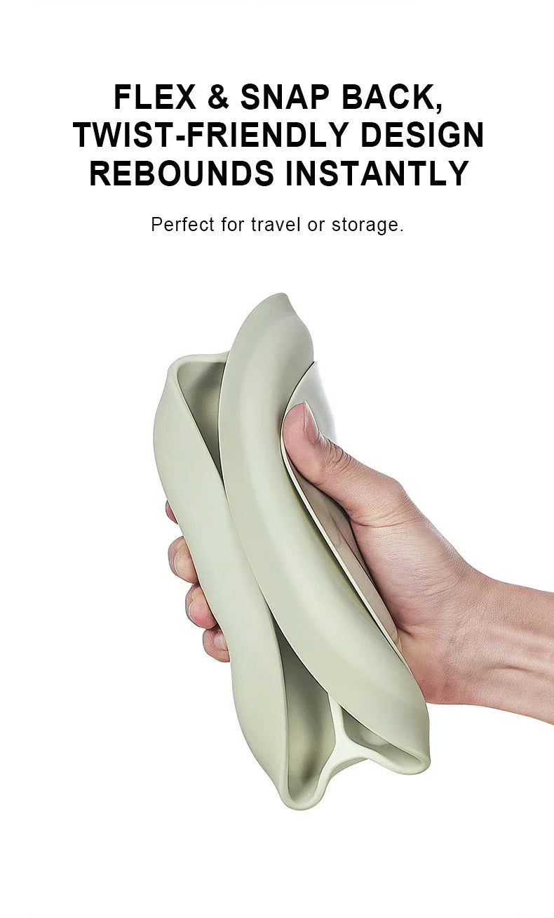 צלחת סיליקון עם ואקום לתינוקות – בטוחה וללא BPA