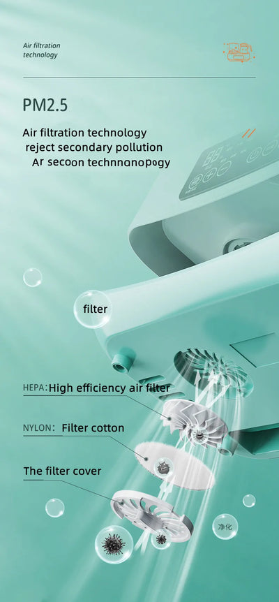 מחמם בקבוקים משולב עם סטריליזטור קיטור ודוד מים רב-תכליתי