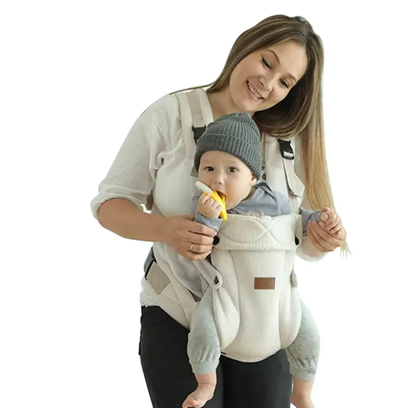 תרמיל נשיאה מתכוונן לתינוק עם מושב ירך נושם