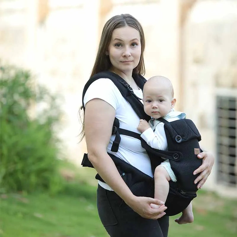 תרמיל נשיאה מתכוונן לתינוק עם מושב ירך נושם