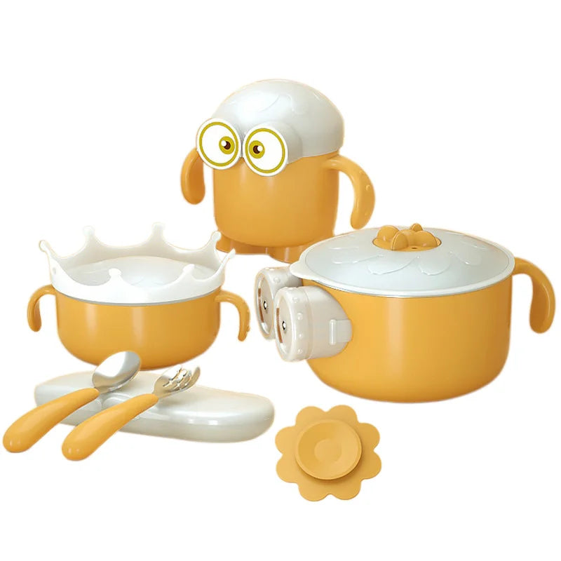 בקבוק תרמי מבודד לילדים עם פיה מסתובבת ומערכת אוורור