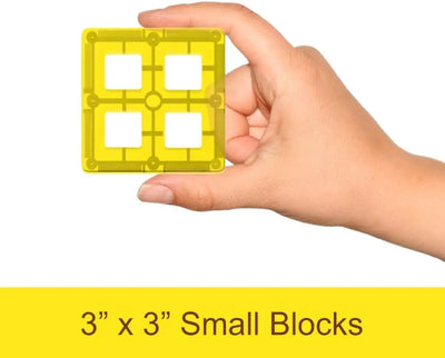 סט מגנטים לבנייה יצירתית לילדים – 70 חלקים