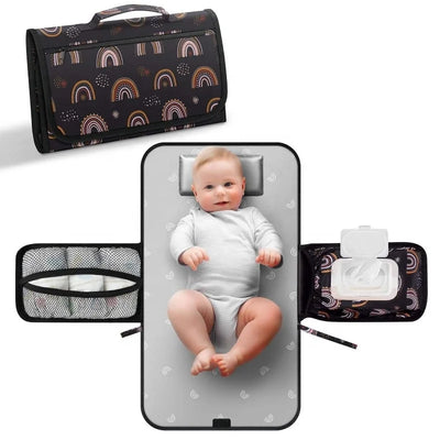 Huge Discounts Custom Printing Baby Changing Mat Portable Baby Diaper Bag