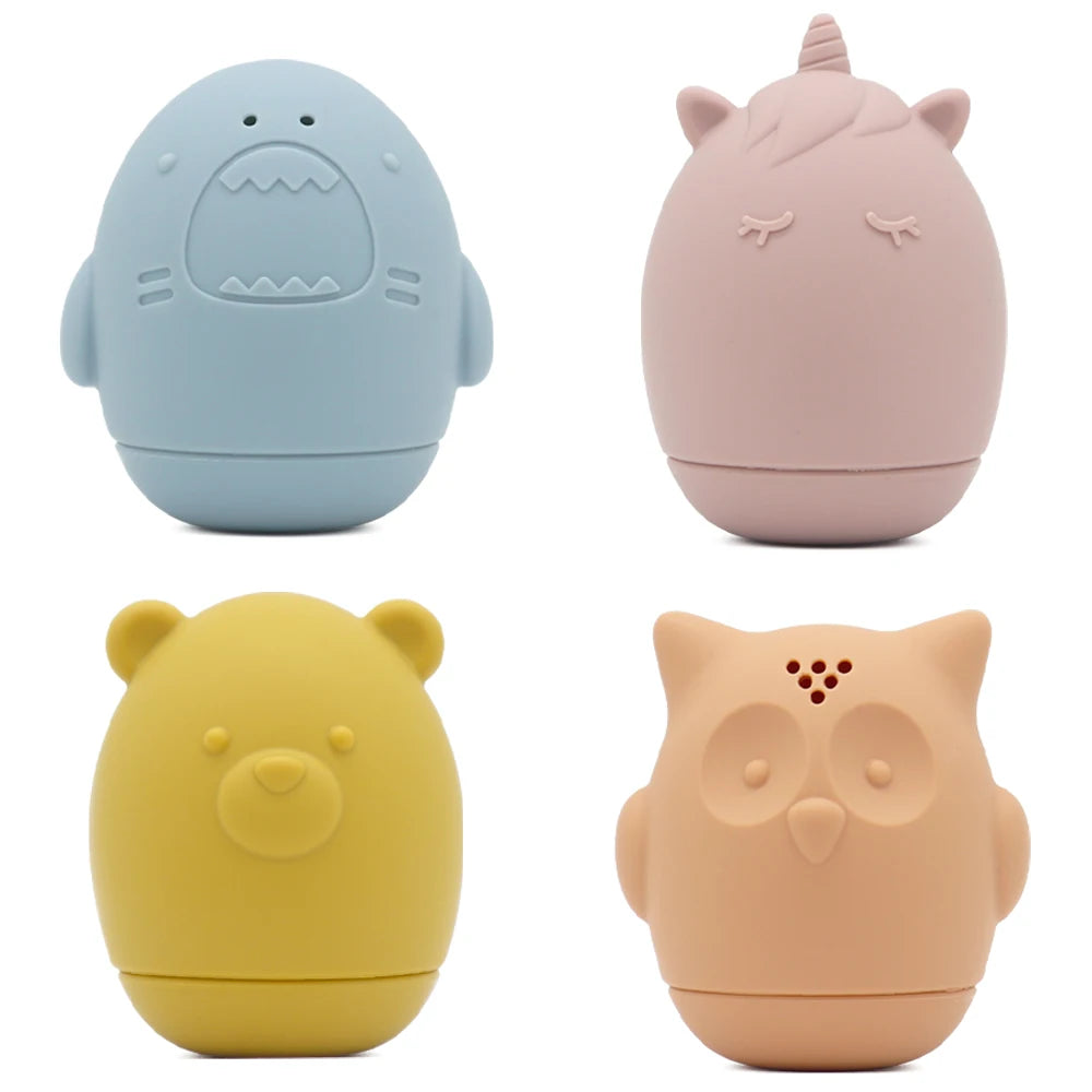 צעצוע אמבטיה אקולוגי לתינוק עם מתז מים – חינמי מהמפעל